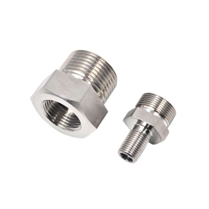 CNC machining Steel Thread Adapter